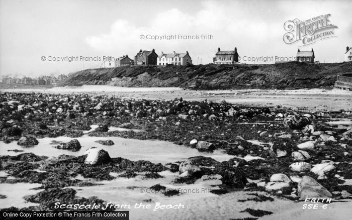 Photo of Seascale, From The Beach c.1955