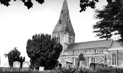 All Hallows Church c.1955, Seaton