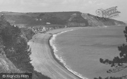 And The Jubilee Cliffs c.1950, Seaton