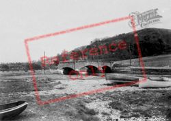 Axe Bridge c.1950, Seaton