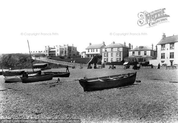 Photo of Seaton, Beach And Castle 1898