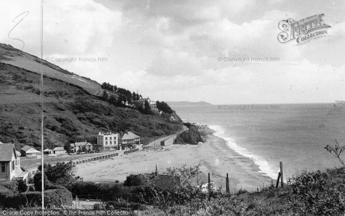 Photo of Seaton, Beach From West c.1955