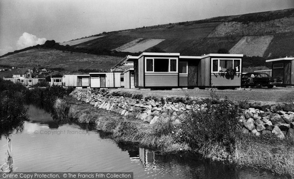 Photo of Seaton, By The River Seaton Valley Holiday Village c.1960