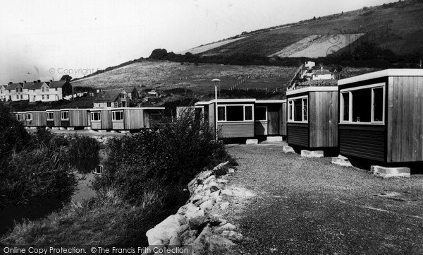 Photo of Seaton, By The River Seaton Valley Holiday Village c.1960