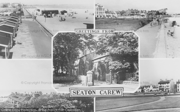 Photo of Seaton Carew, Composite c.1960