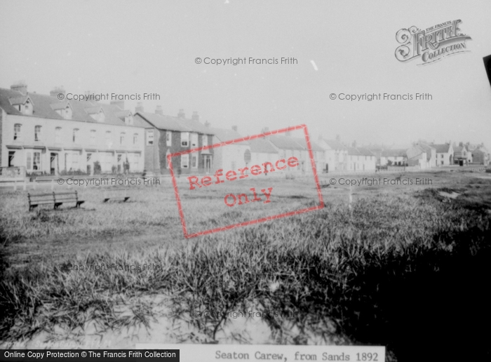 Photo of Seaton Carew, From Sands 1892