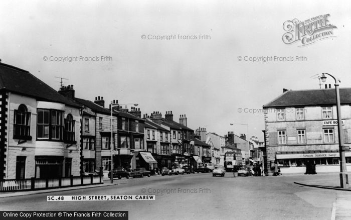 Photo of Seaton Carew, High Street c.1965