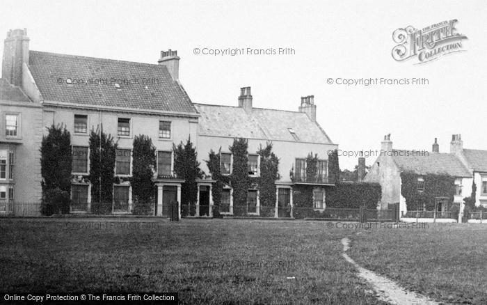 Photo of Seaton Carew, Houses By The Green 1886