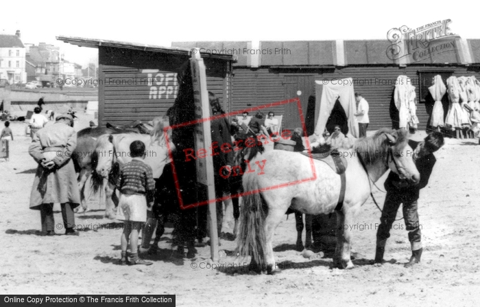 Photo of Seaton Carew, Pony Rides c.1965
