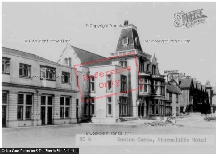 Photo of Seaton Carew, Staincliffe Hotel c.1955