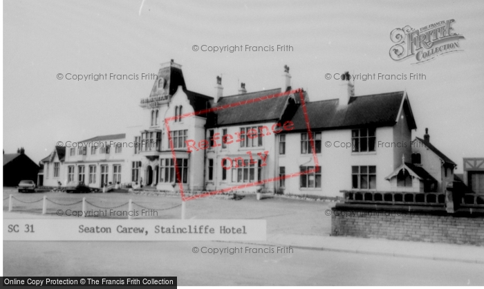 Photo of Seaton Carew, Staincliffe Hotel c.1965