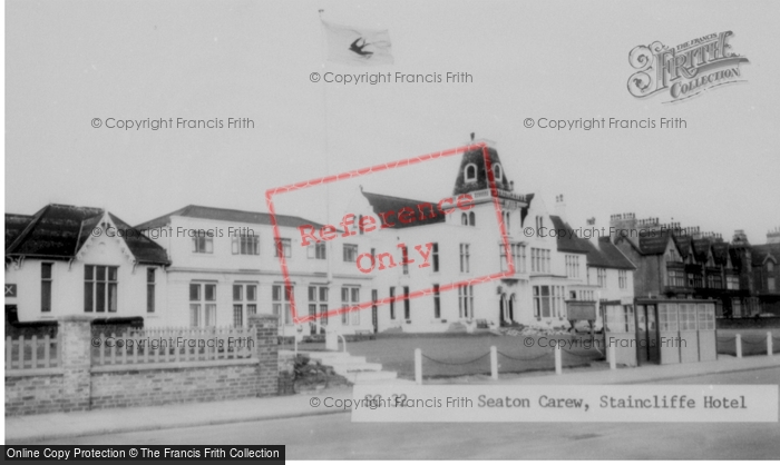 Photo of Seaton Carew, Staincliffe Hotel c.1965