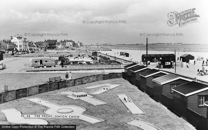 Photo of Seaton Carew, The Front c.1965