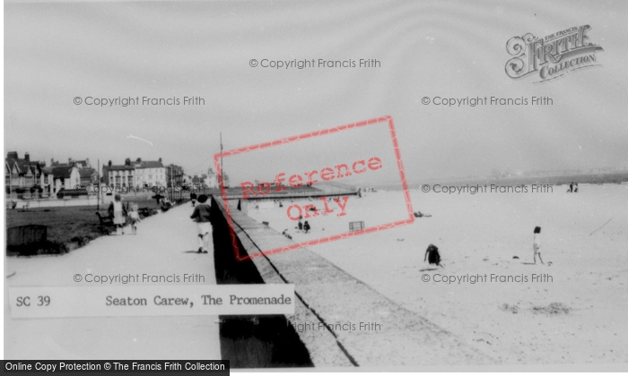Photo of Seaton Carew, The Promenade c.1965