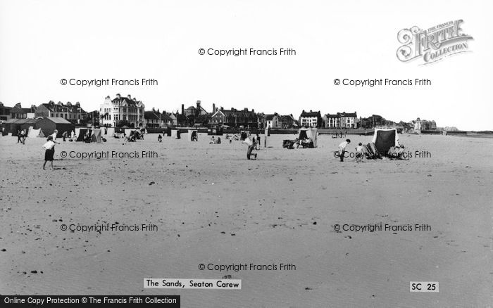 Photo of Seaton Carew, The Sands c.1965