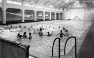 Seaton Carew, the Swimming Bath c1955
