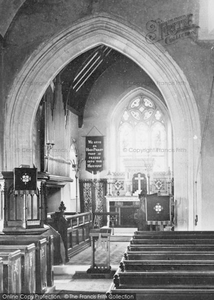 Photo of Seaton, Church, Chancel 1890