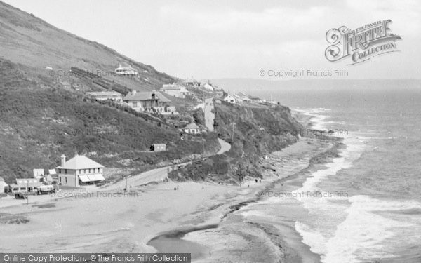 Photo of Seaton, Cliffs And Beach 1930