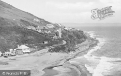 Cliffs And Beach 1930, Seaton
