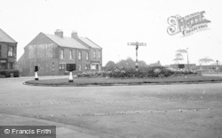 The Roundabout And Site Of The Pillars c.1955, Seaton Delaval