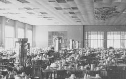 Dining Hall, Warner Holiday Camp c.1950, Seaton
