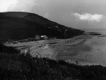 Eddystone Hotel And Beach 1935, Seaton