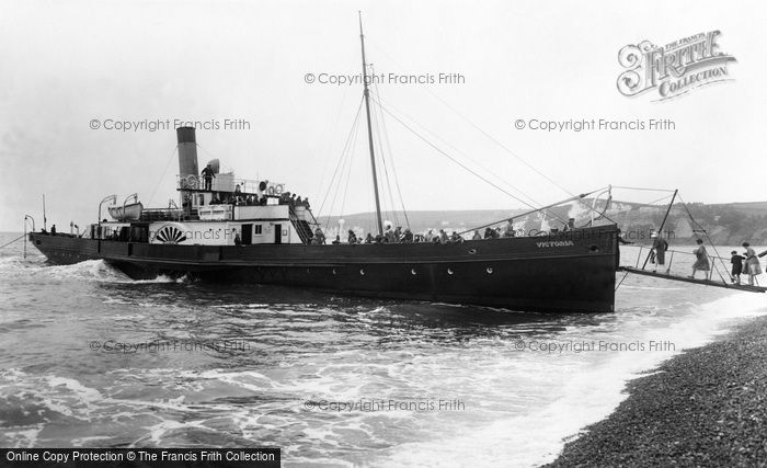 Photo of Seaton, Embarking The 'victoria' 1927