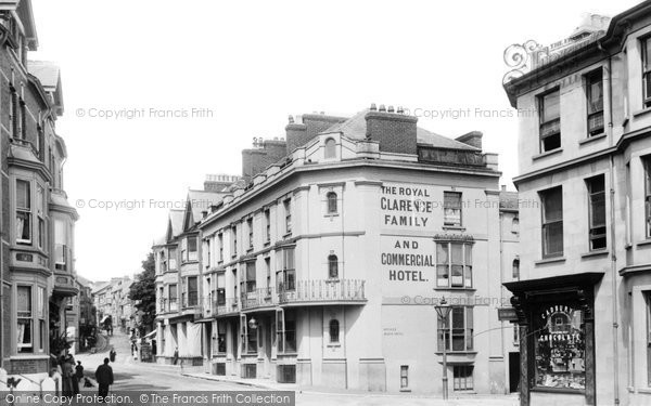 Photo of Seaton, Fore Street 1895