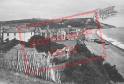 From Axe Cliff c.1950, Seaton