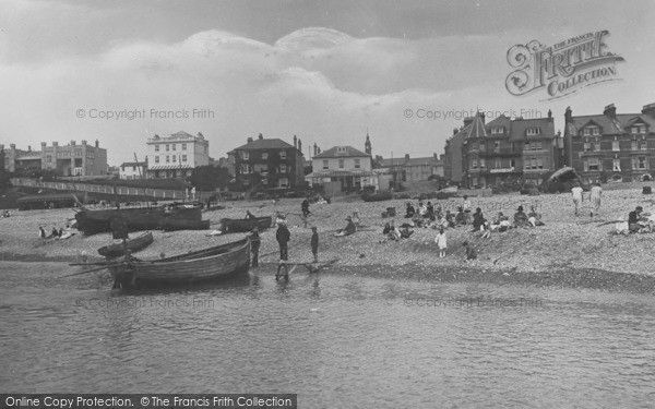 Photo of Seaton, From The Sea 1927