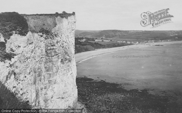 Photo of Seaton, From White Cliff 1898