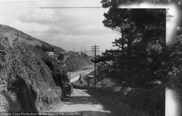Photo of Seaton, Looe Road c.1955