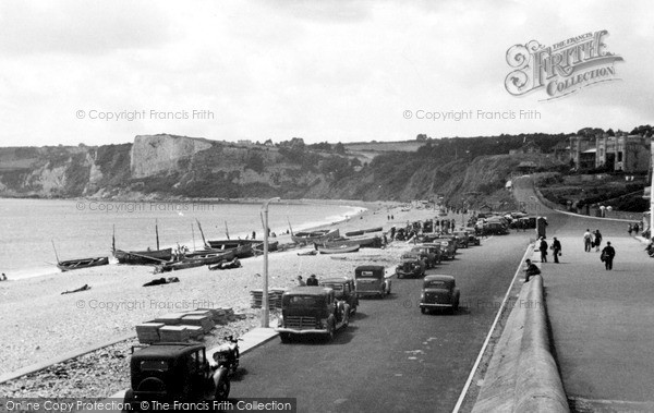 Photo of Seaton, Looking West c.1950