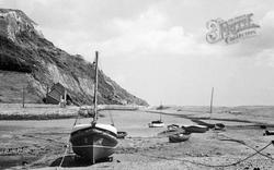 Mouth Of The River c.1950, Seaton