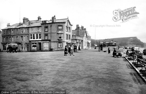 Photo of Seaton, Promenade 1922