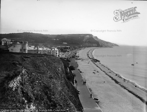 Photo of Seaton, Promenade And Beach 1934