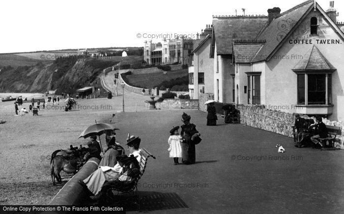 Photo of Seaton, Promenade And Coffee Tavern 1898