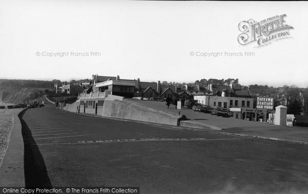 Photo of Seaton, Shelter And Promenade c.1950