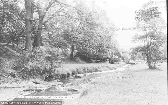 Photo of Seaton Sluice, Holywell Dene c.1965