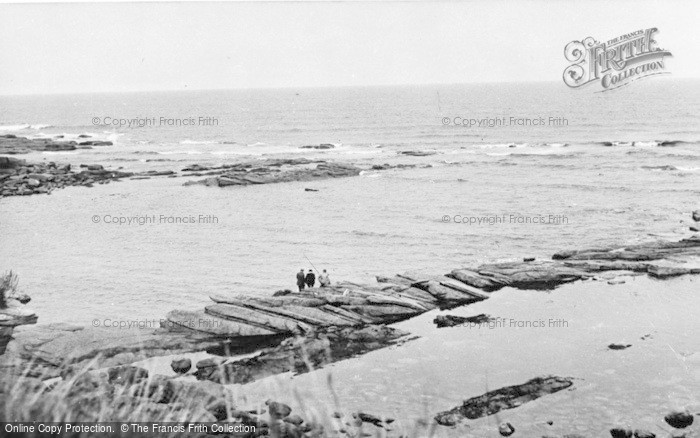 Photo of Seaton Sluice, The Beach c.1965