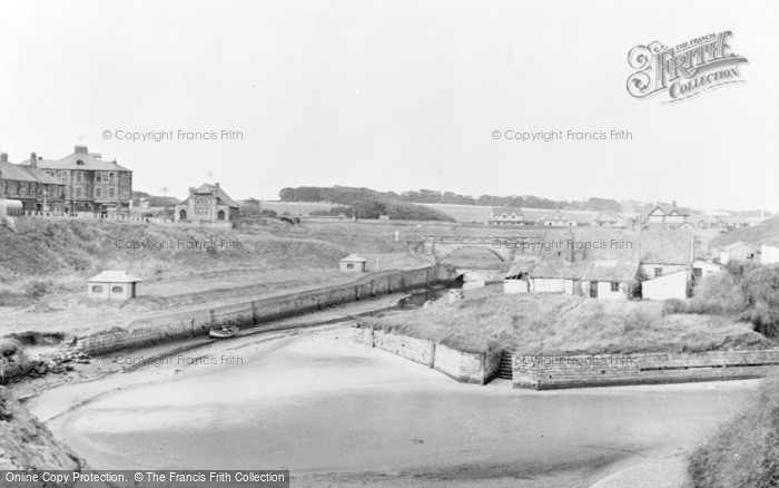 Photo of Seaton Sluice, The Harbour c.1955