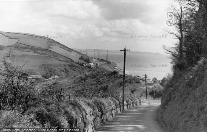 Photo of Seaton, The Bay From Looe Rise c.1955