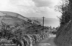 The Bay From Looe Rise c.1955, Seaton