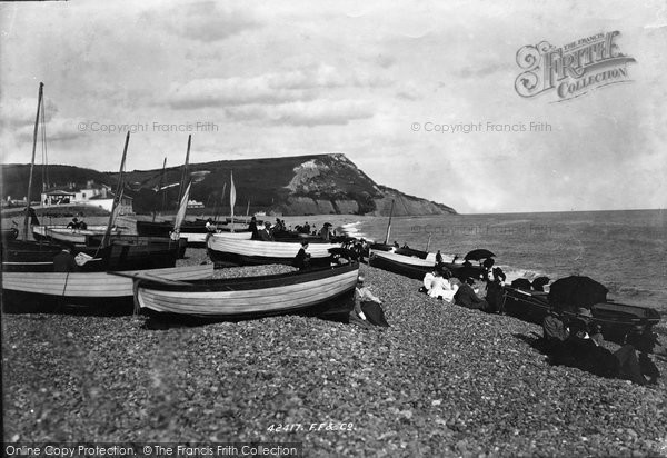 Photo of Seaton, The Beach 1898