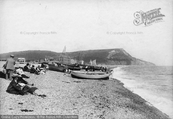 Photo of Seaton, The Beach 1906