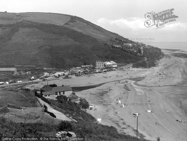Photo of Seaton, The Beach 1935