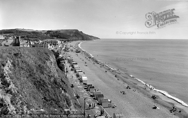 Photo of Seaton, The Beach At Culverhole Point c.1958