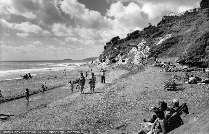 Photo of Seaton, The Beach c.1960