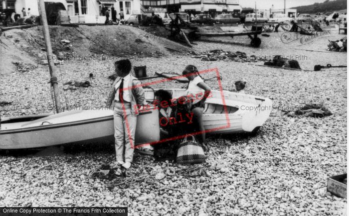 Photo of Seaton, The Beach c.1960