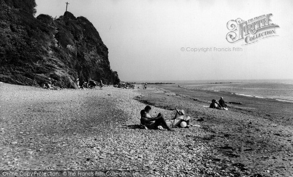 Photo of Seaton, The Beach c.1965